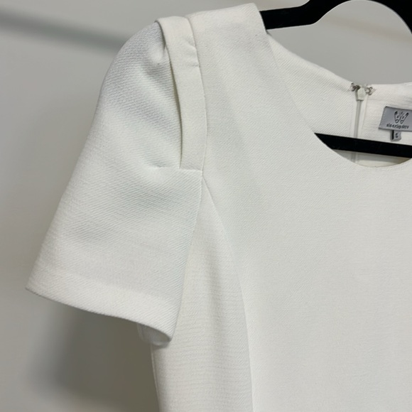 💟 White Cocktail Dress - Picture 5 of 9